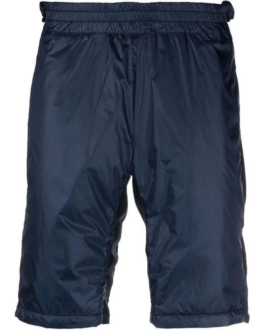 Rossignol Blue Knee-Length Insulated Shorts for men
