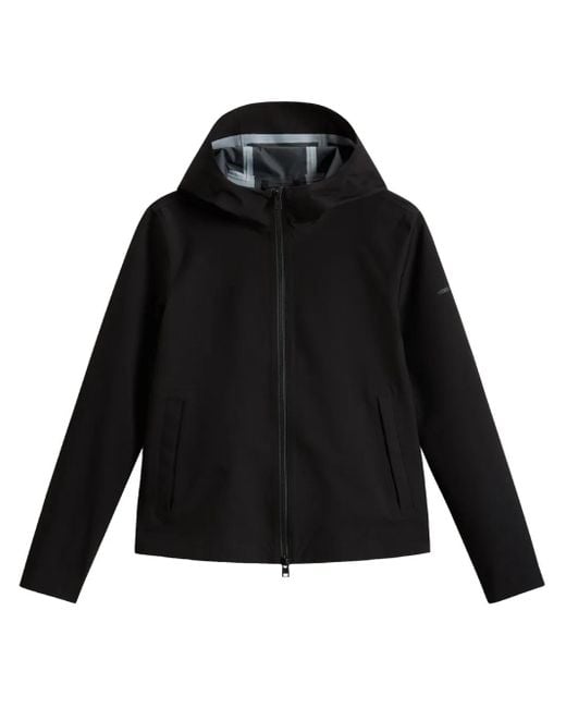 Woolrich Black Zip-Up Bomber Jacket