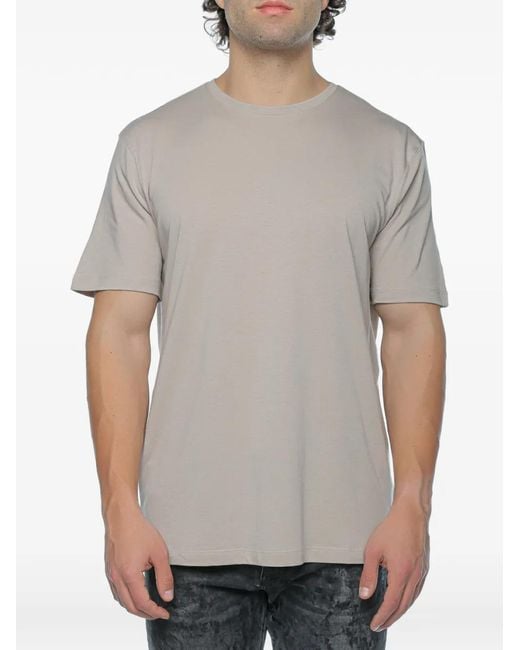 Ecoalf Gray Clin Graphic-Print T-Shirt for men