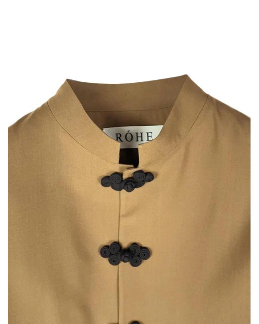 Rohe Natural Pankou-Closure Jacket