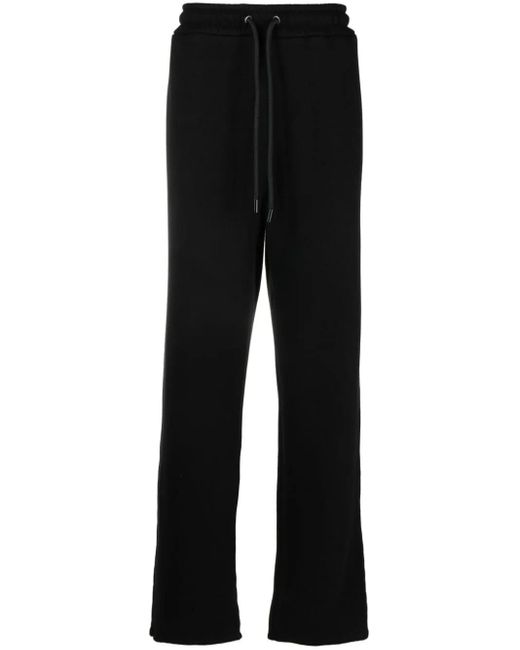Off-White c/o Virgil Abloh Black Diag-stripe Cotton Track Pants for men
