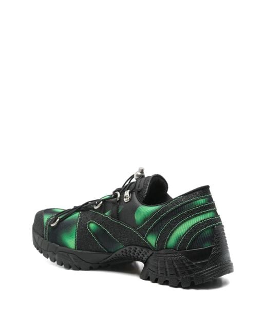 ANDERSSON BELL Green Sfumatura Sneakers