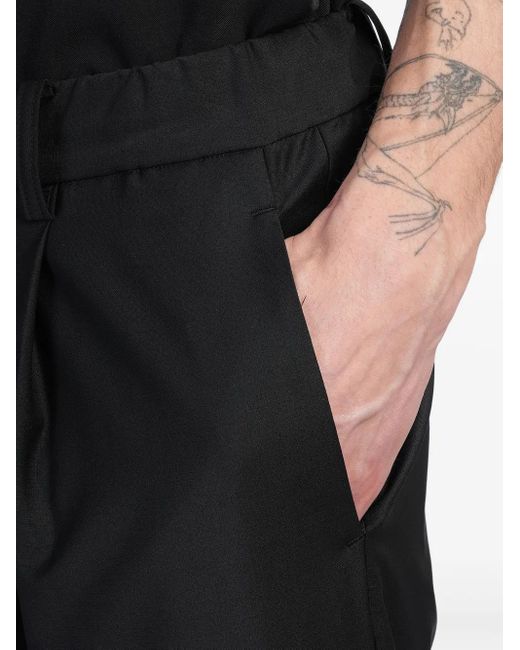 Pantalones ajustados Attachment de hombre de color Black