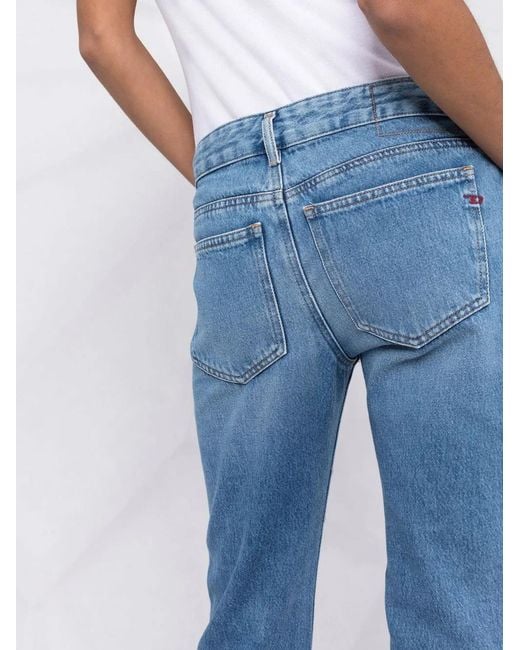 DIESEL Blue 2002 09C16 Straight-Leg Jeans