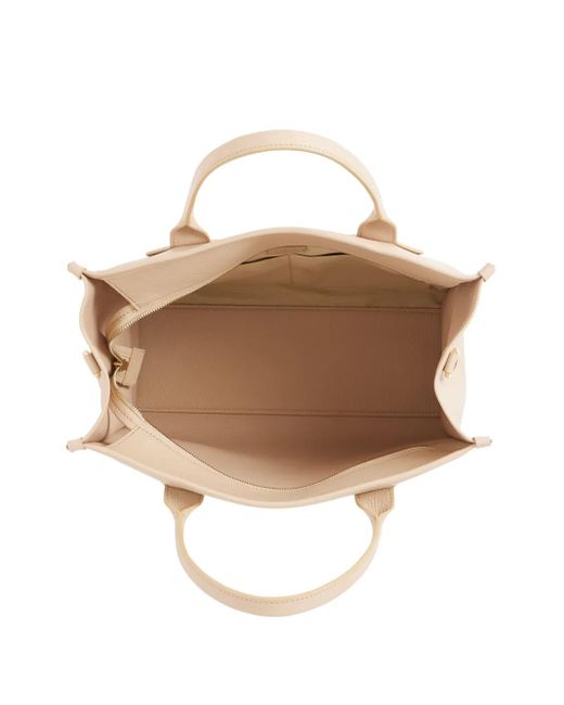 Lancel Natural Medium Jour De Leather Tote Bag