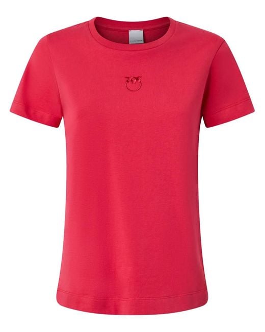 Pinko Red Logo T-Shirt