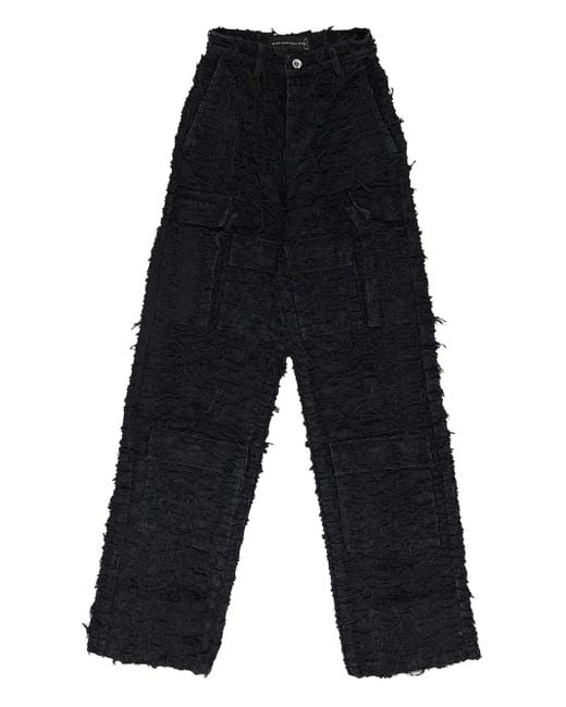 Who Decides War Black Cotton Jeans for men
