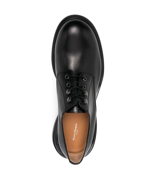 Maison Margiela Classic Leather Tabi Trainers , Beige, Heren - Schoenen.nl