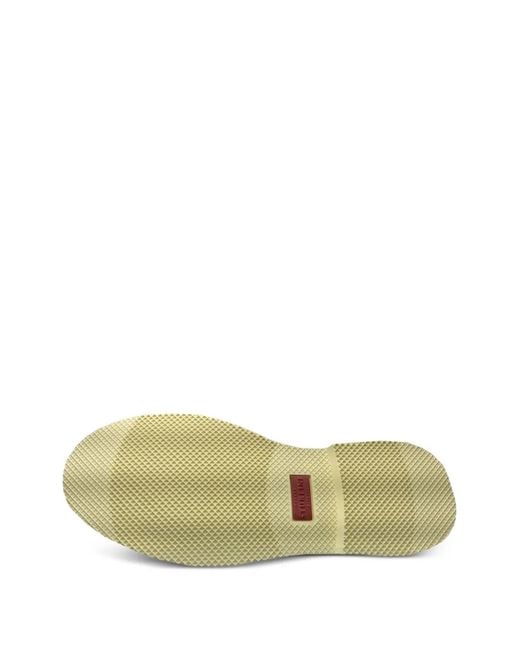 STURLINI FIRENZE White Lace-Up Desert Boots for men