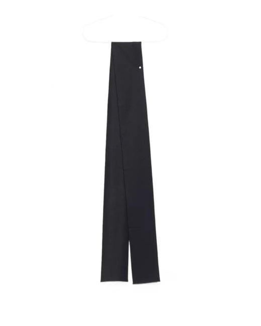 Alysi White Rectangular Scarf