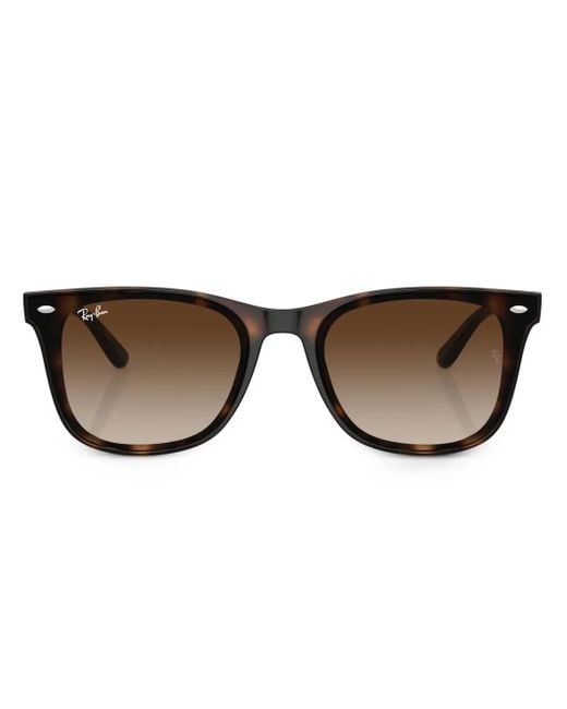 Ray-Ban Brown Rb4420 Square-Frame Sunglasses
