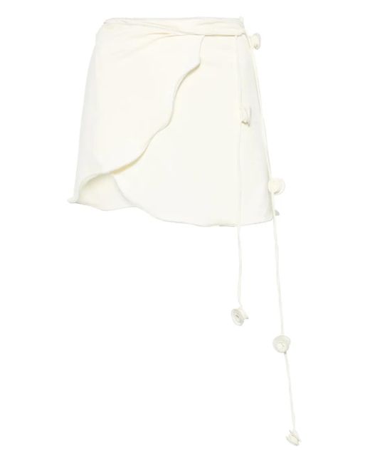 LaRevêche White Asymmetric Pareo