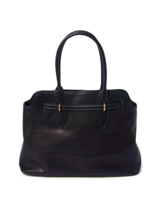Miu Miu Black Nappa-leather Tote Bag