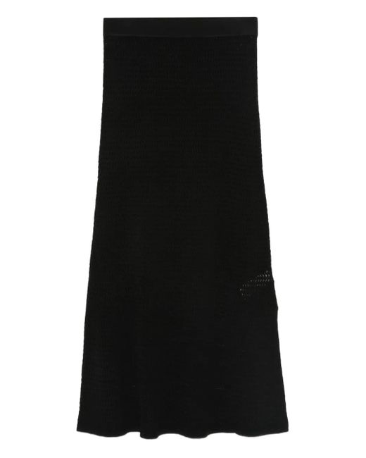 Victoria Beckham Aラインスカート Black