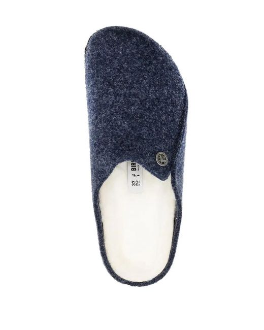 Birkenstock Blue Zermatt Shearling "Dark"