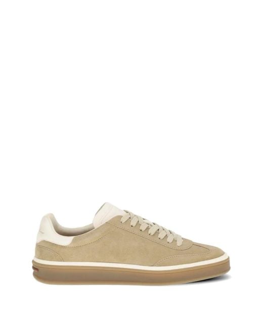 Loro Piana Natural Tennis Walk Sneakers