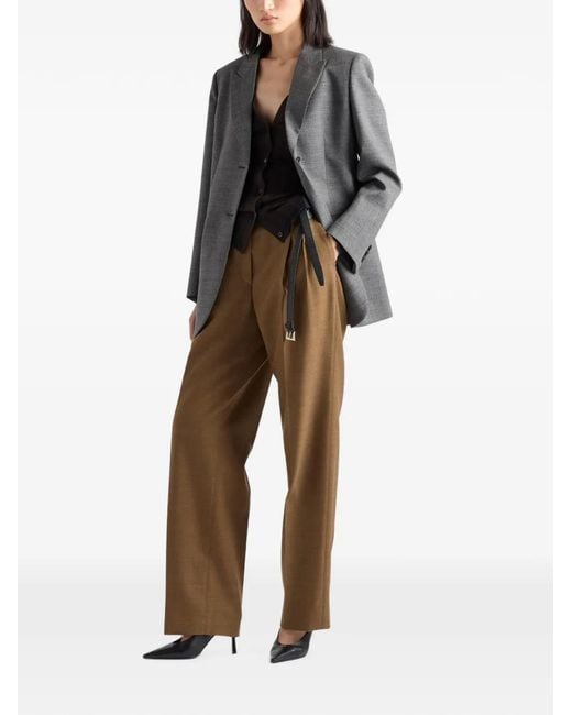 Prada Black Wool Cardigan