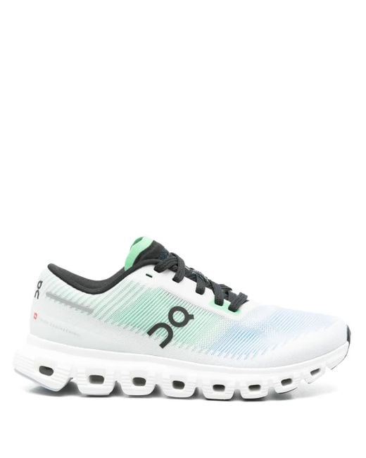On Shoes White Cloud 6 Push Sneakers