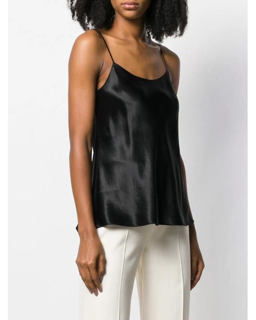 Vince Black Cami Top With Adjustable Straps