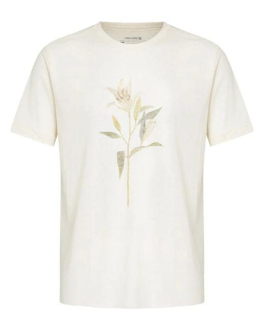 Osklen White Samba T-Shirt for men