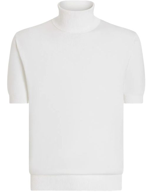 Dolce & Gabbana White Sweaters for men