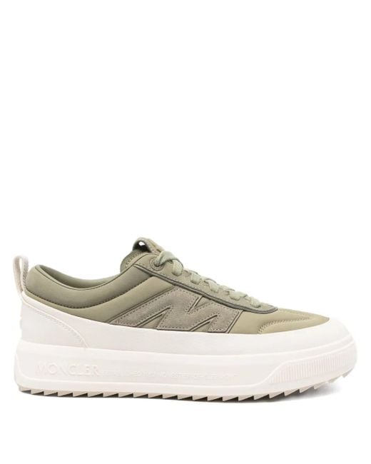 Moncler White Altive Rubber-Sole Sneakers for men
