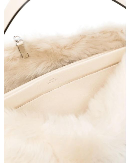 Totême Lammy Shopper in het Natural