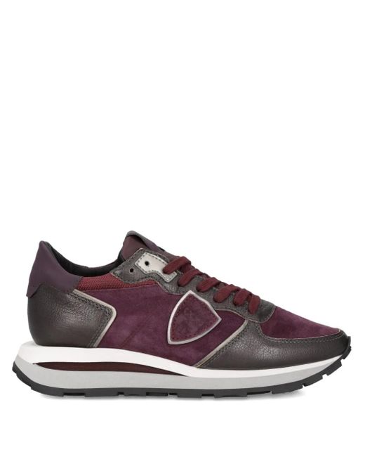 Sneakers Tropez Haute di Philippe Model in Brown