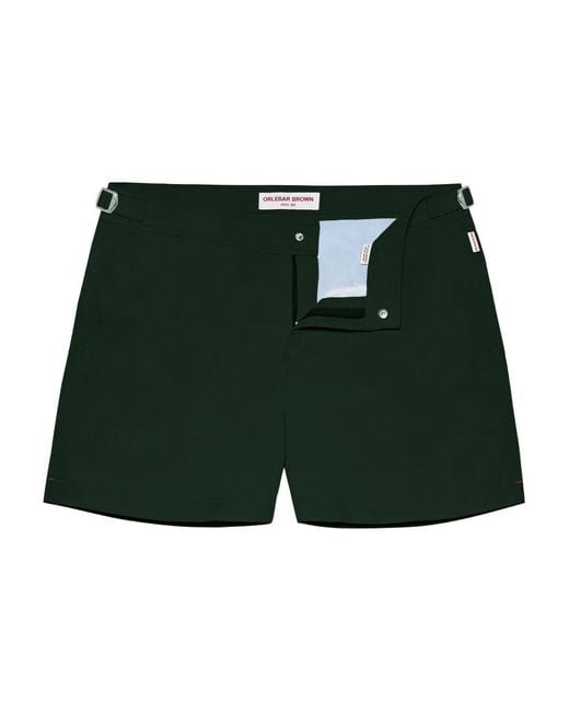 Orlebar Brown Green Setter Buckled Swim Shorts for men