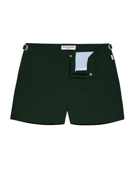 Orlebar Brown Setter Zwembroek Met Gesp in het Green voor heren