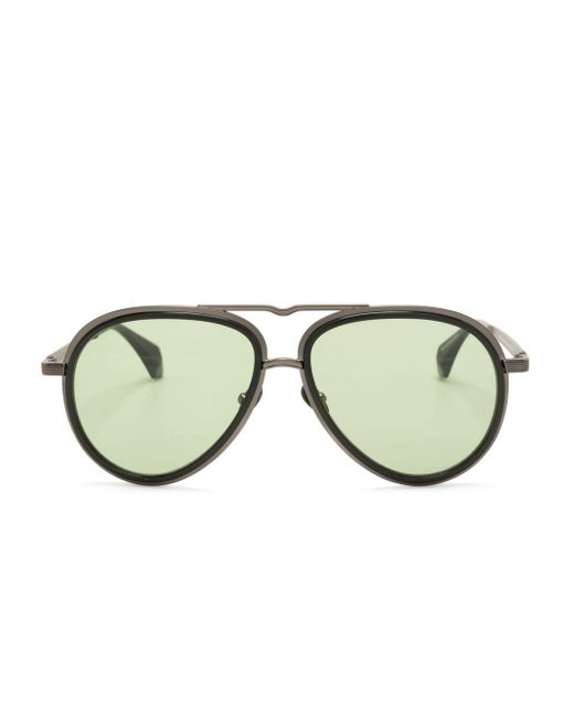 Vivienne Westwood Gray Cale Pilot-frame Sunglasses for men