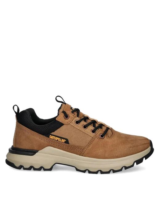 Caterpillar Brown Colorado Leather Sneakers for men