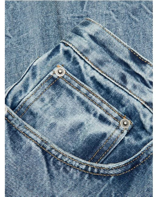 Ksubi Blue Anti K Public Trashed 1999 Jeans for men