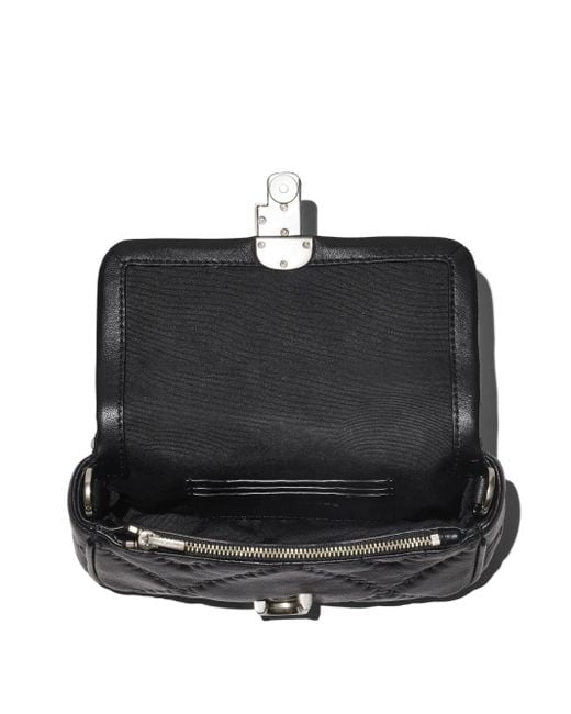 Marc Jacobs The Mini Schoudertas in het Black