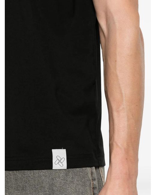 Imperial Black Logo-Patch T-Shirt for men
