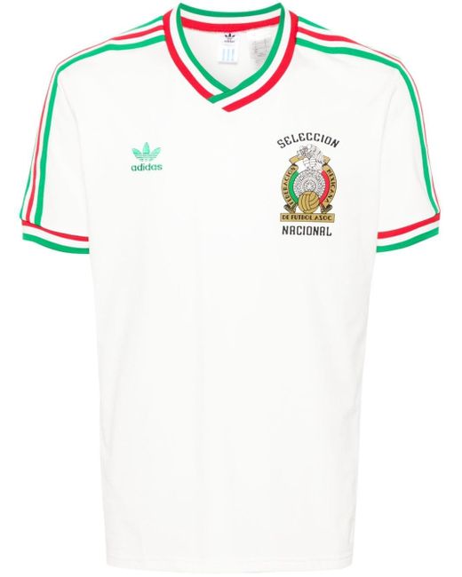 メンズ Adidas Mexico 1985 Tシャツ White