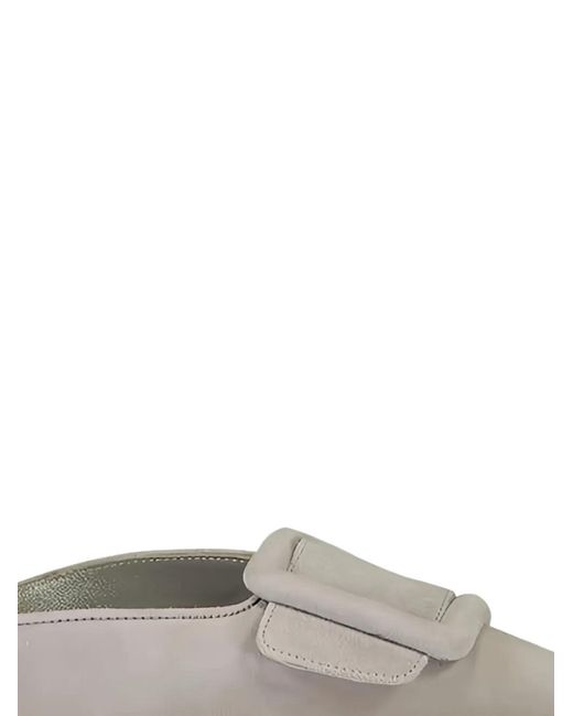 Manolo Blahnik Metallic 70Mm Maysli Slingback Pump