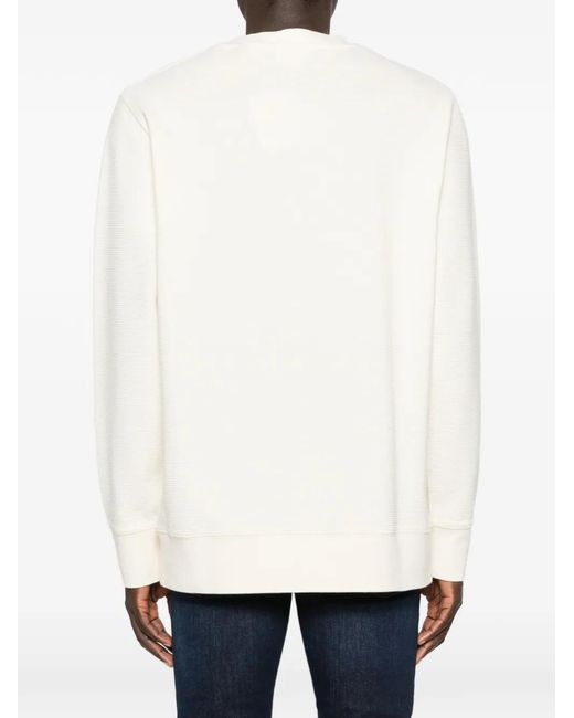 Sweat À Patch Logo Gant pour homme en coloris White
