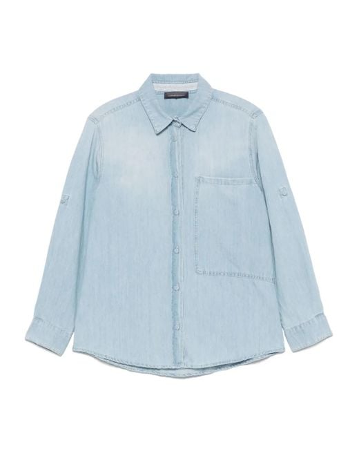Camisa vaquera Lorena Antoniazzi de color Blue