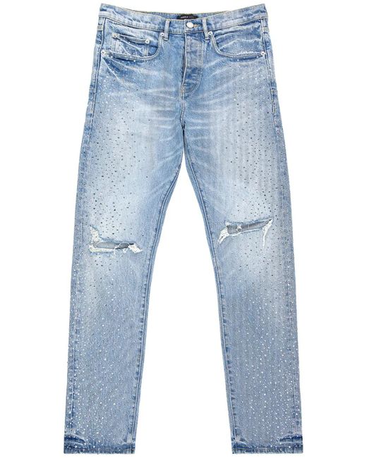 Purple Brand Blue P005 Holloway Vintage Jeans for men