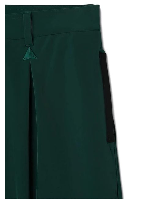 Asics Green Pleated Trousers
