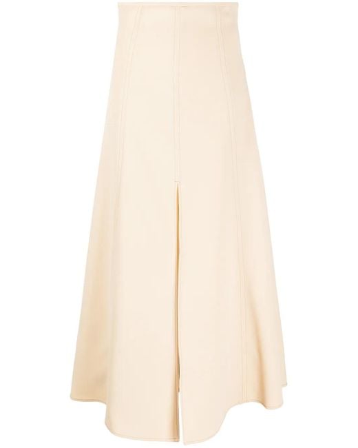 Ellery Natural Gulliver Maxi Skirt