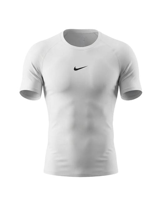 Nike Gray Pro Dri-Fit Slim-Fit T-Shirt for men
