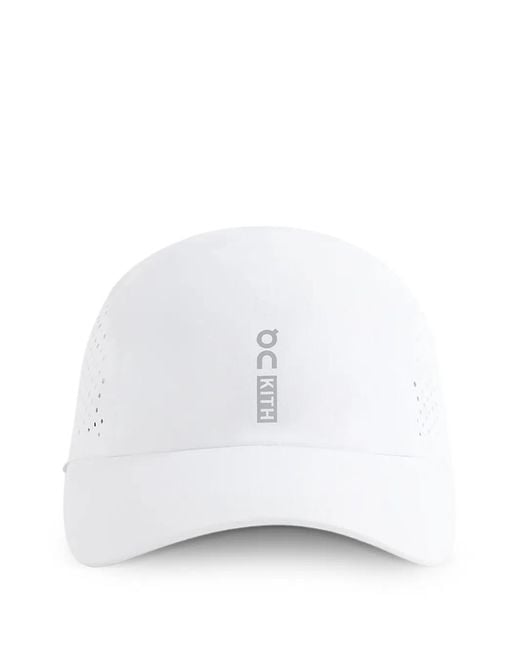 Kith White Lightweight Cap for men