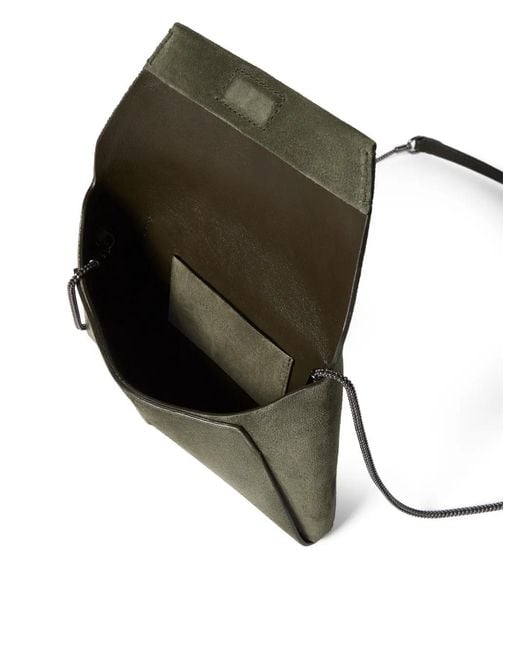 Brunello Cucinelli Green Duo Pochette