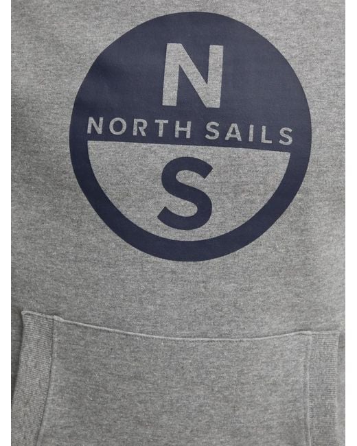 North Sails Strickpullover Mit Logo in Gray für Herren