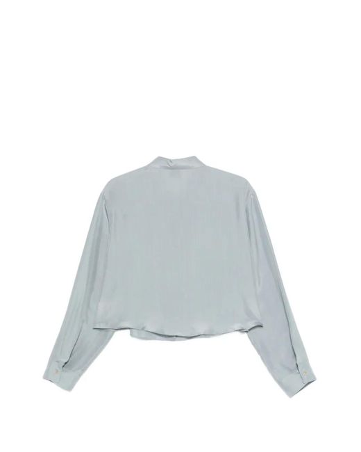 Alysi Blue Buttoned Shirt