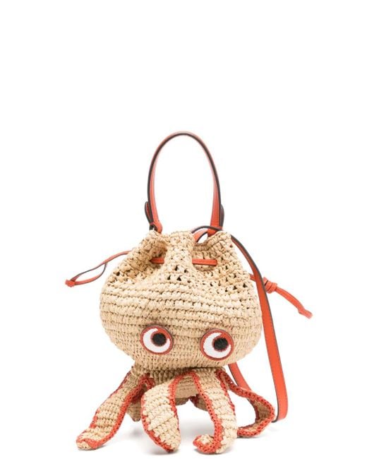 Anya Hindmarch Metallic Octopus Beach Bag