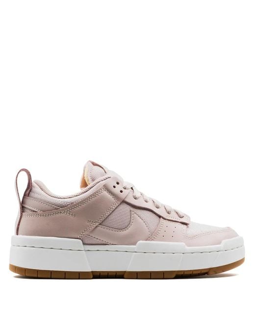 Nike White Dunk Low Disrupt "Platinum" Sneakers