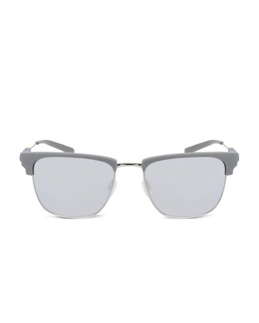 Lunettes De Soleil À Monture Carrée Nike pour homme en coloris Gray
